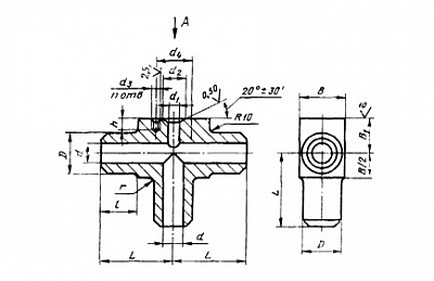 Тройники ГОСТ 22823-83