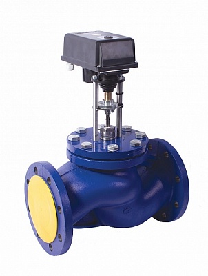 Клапаны регулирующие ВКРП (для пара) с электроприводом